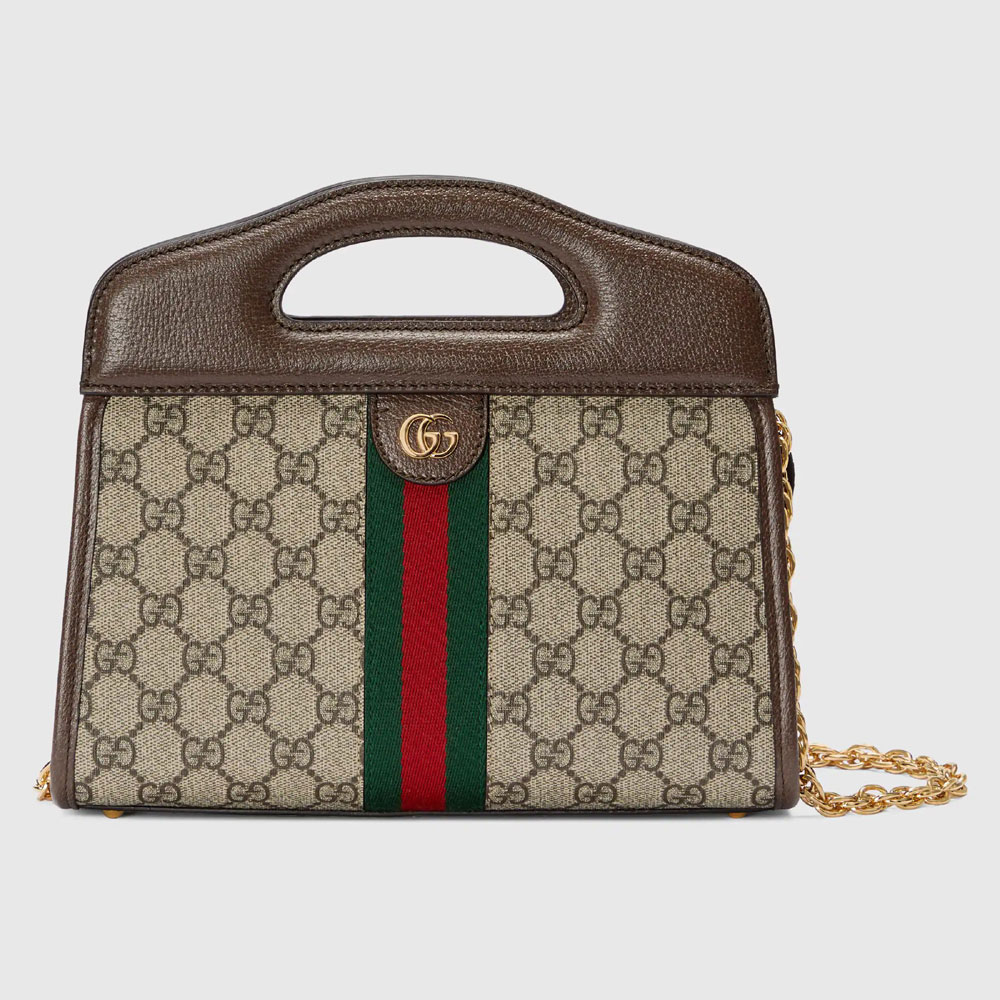 Gucci Ophidia small tote with Web 693724 96IWO 8745: Image 1