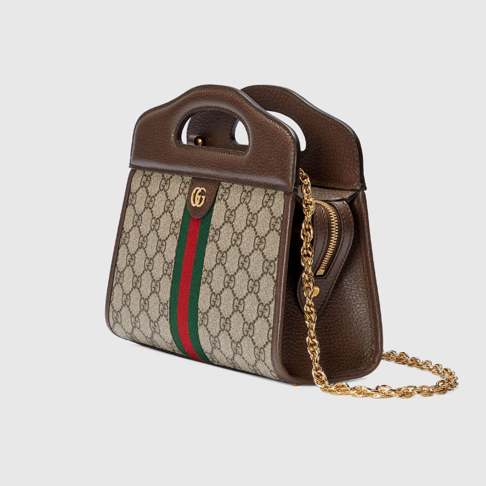 Gucci Ophidia small tote with Web 693724 96IWO 8745: Image 2