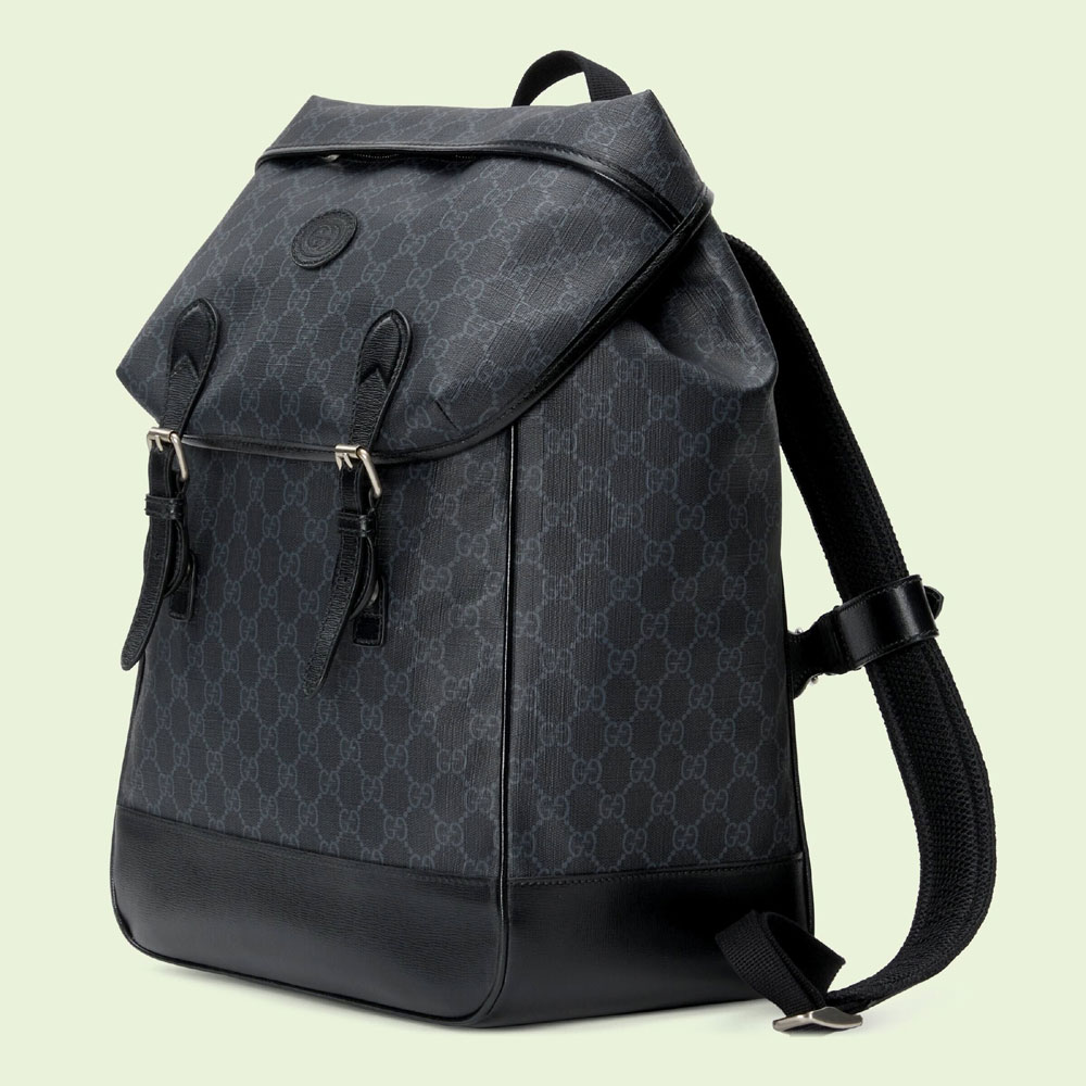 Gucci Medium backpack with Interlocking G 696013 97S9F 1000: Image 2