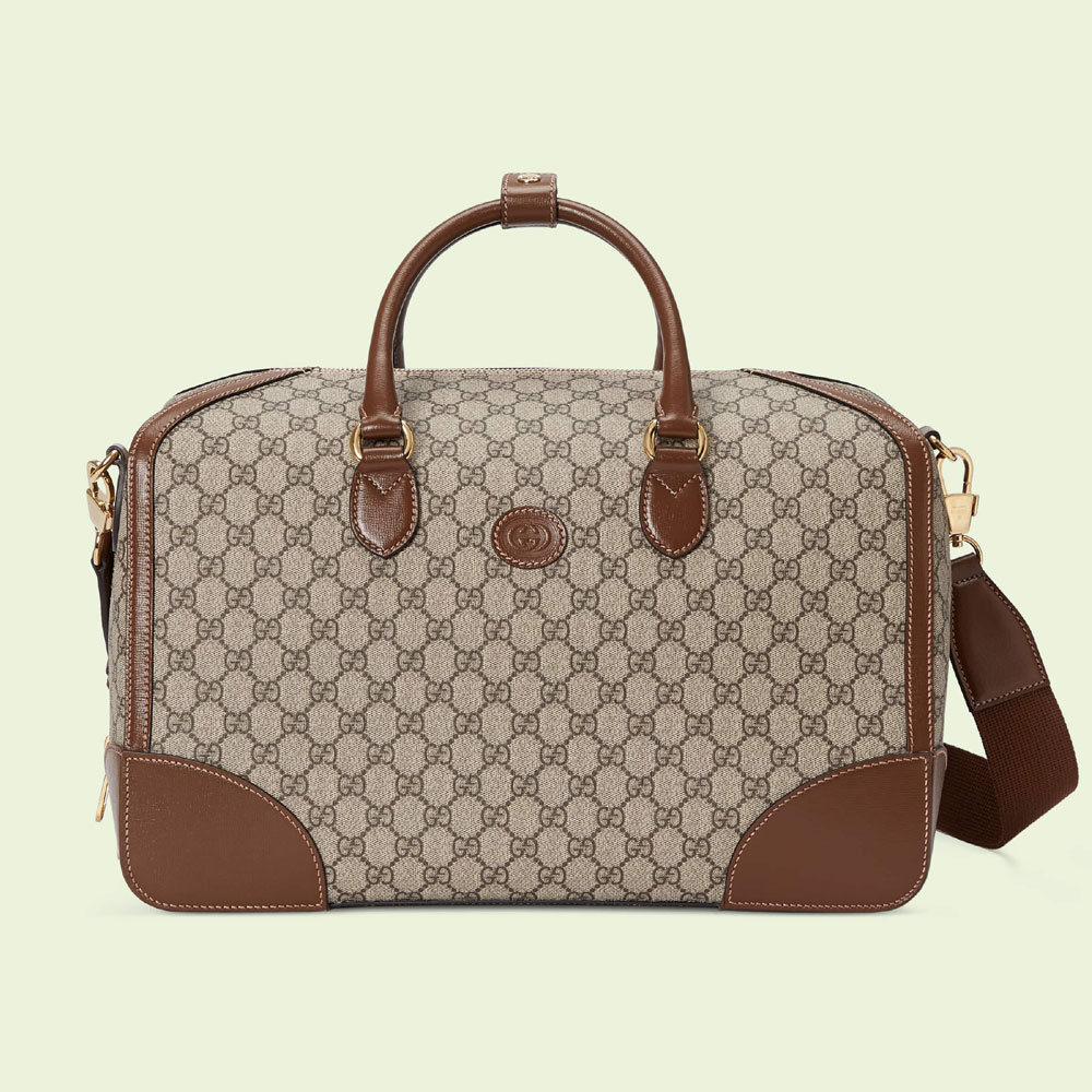 Gucci Duffle bag with Interlocking G 696014 92THG 8563: Image 1