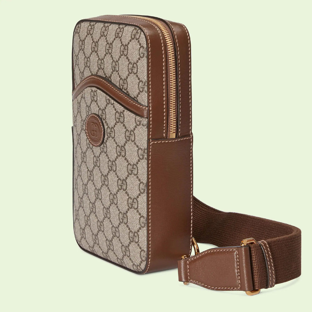 Gucci Sling backpack with Interlocking G 696016 92THG 8563: Image 2