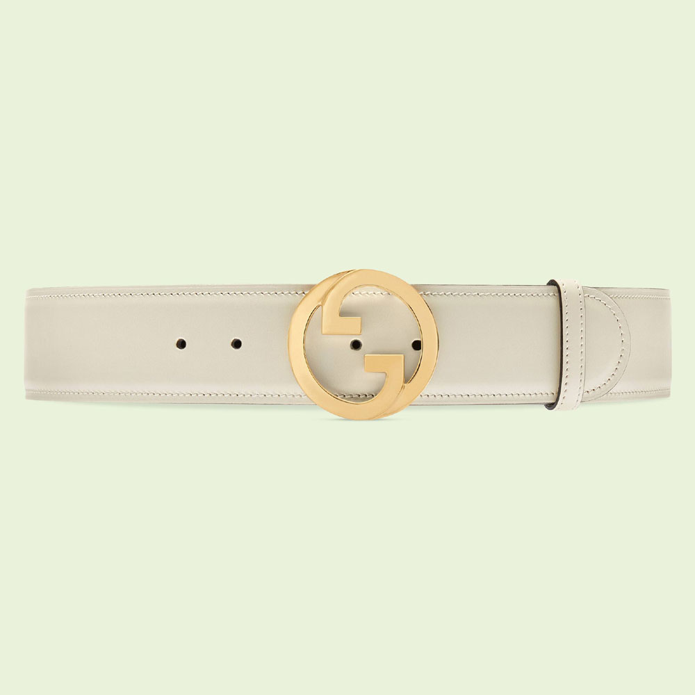 Gucci Blondie wide belt 698598 US10G 9022: Image 1