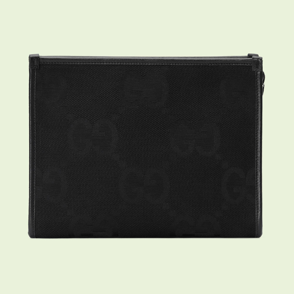 Gucci Jumbo GG pouch 699318 FABGN 1000: Image 1