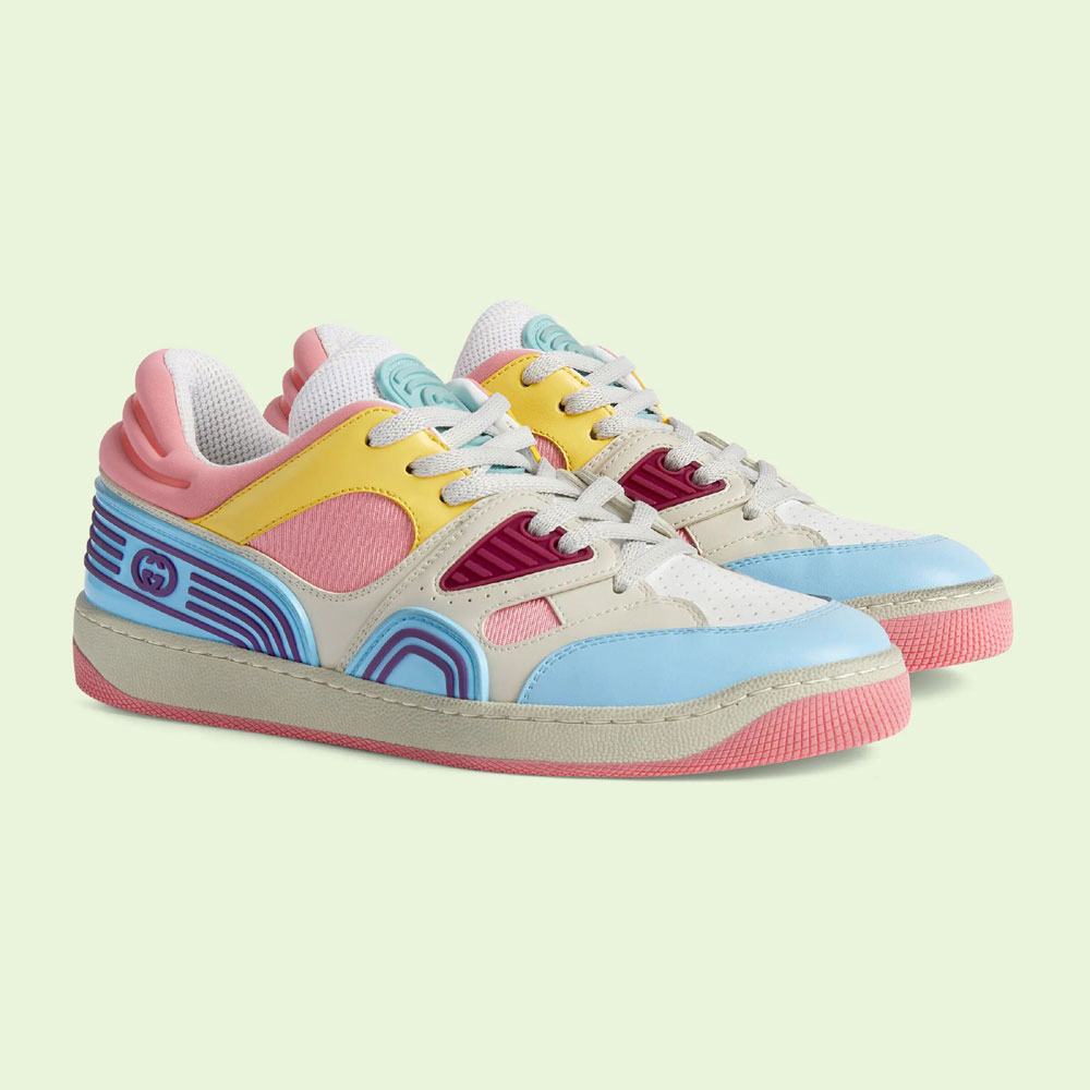 Womens Gucci Basket sneaker 700291 2SHW0 4870: Image 1