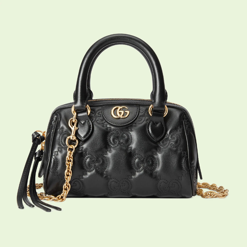 Gucci GG matelasse leather top handle bag 702251 UM8HG 1046: Image 1