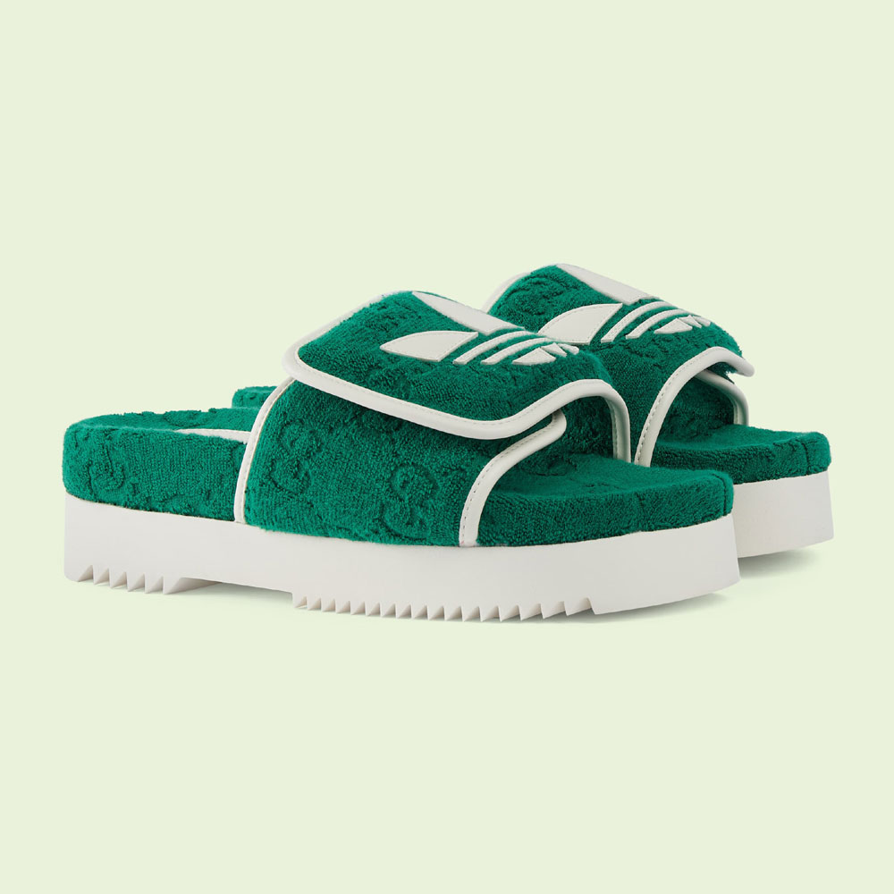 adidas x Gucci GG platform sandal 702398 UU010 3171: Image 2