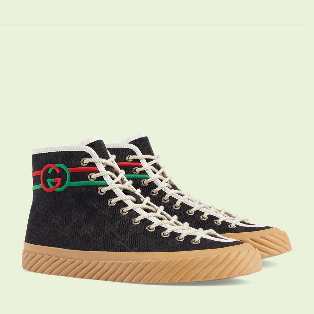 Gucci Interlocking G high-top sneaker 703033 FAA5A 1182: Image 2