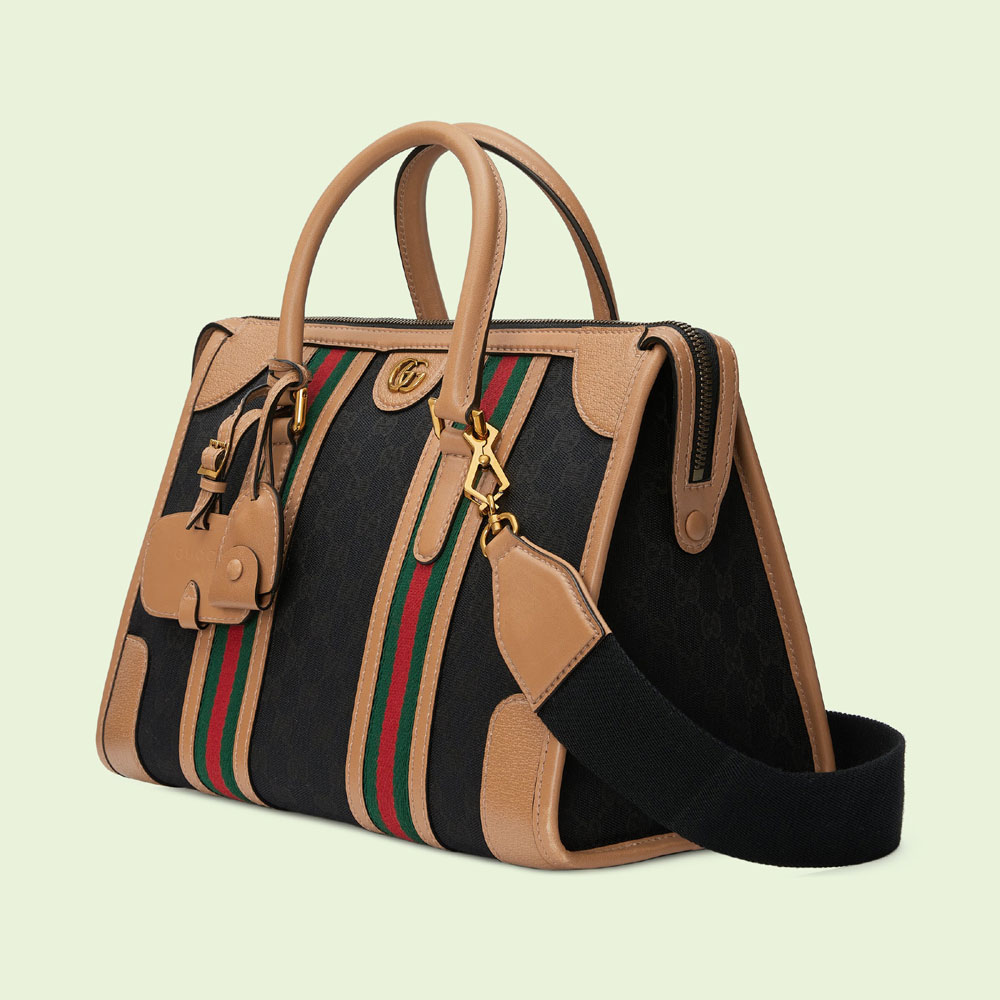 Gucci Medium canvas top handle bag 715666 FAARB 1041: Image 2