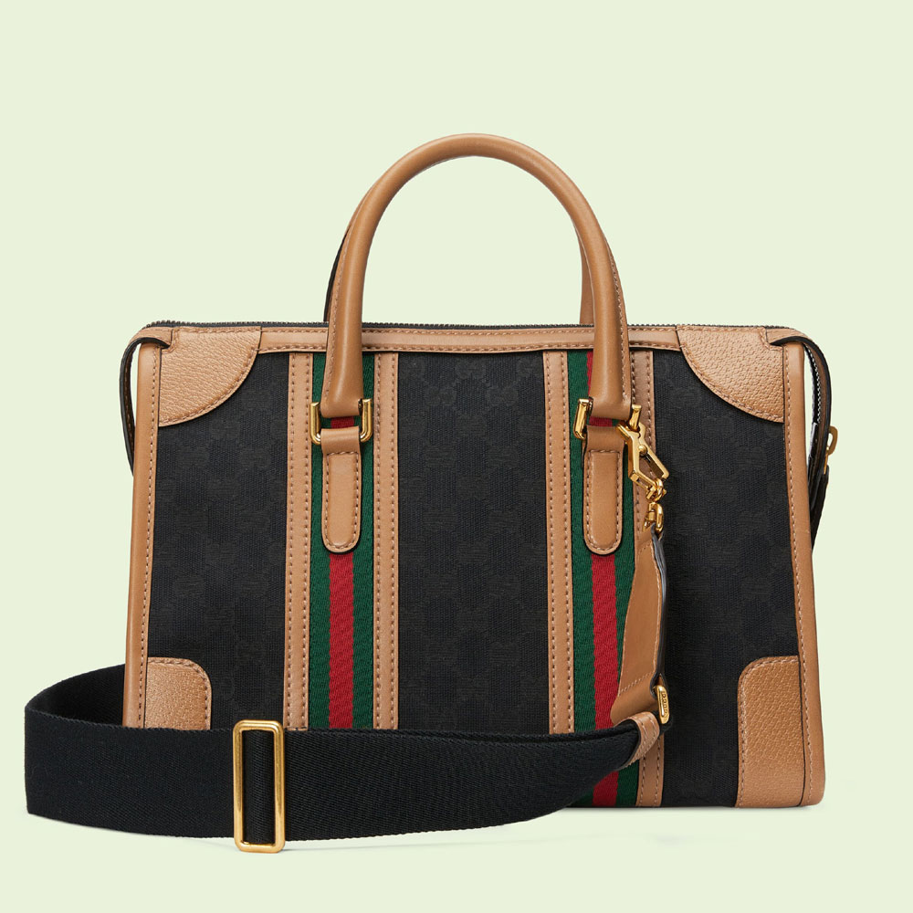 Gucci Medium canvas top handle bag 715666 FAARB 1041: Image 3