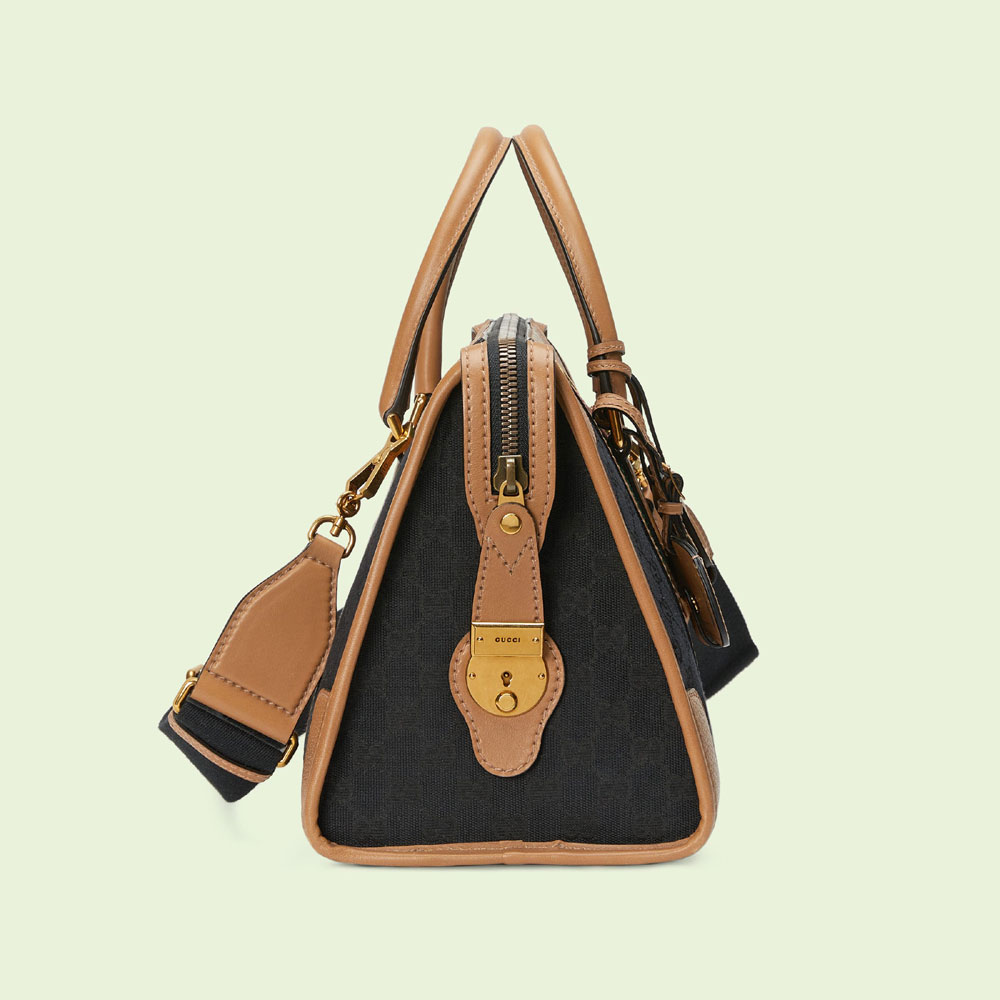 Gucci Medium canvas top handle bag 715666 FAARB 1041: Image 4