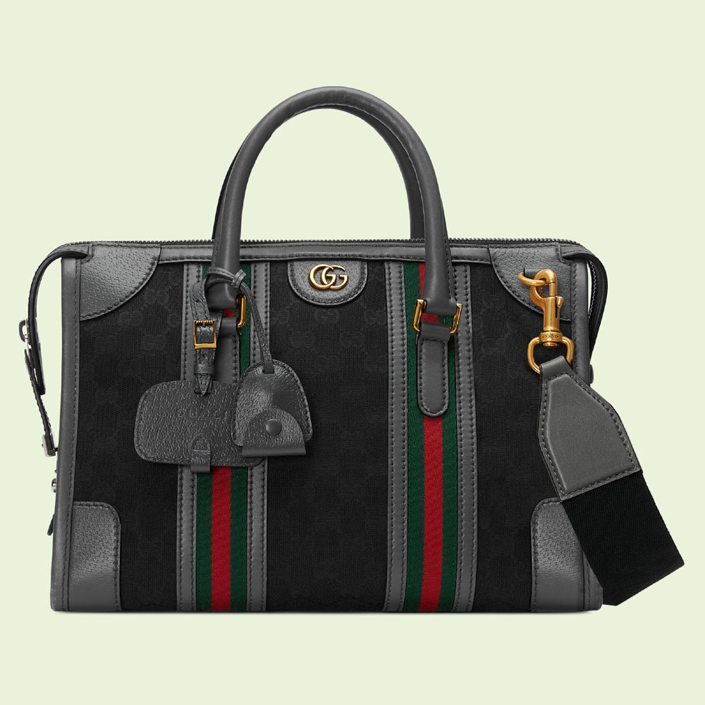 Gucci Medium canvas top handle bag 715666 FAARB 1048: Image 1