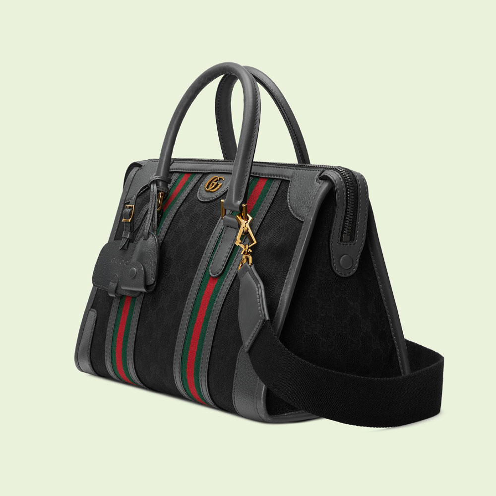 Gucci Medium canvas top handle bag 715666 FAARB 1048: Image 2