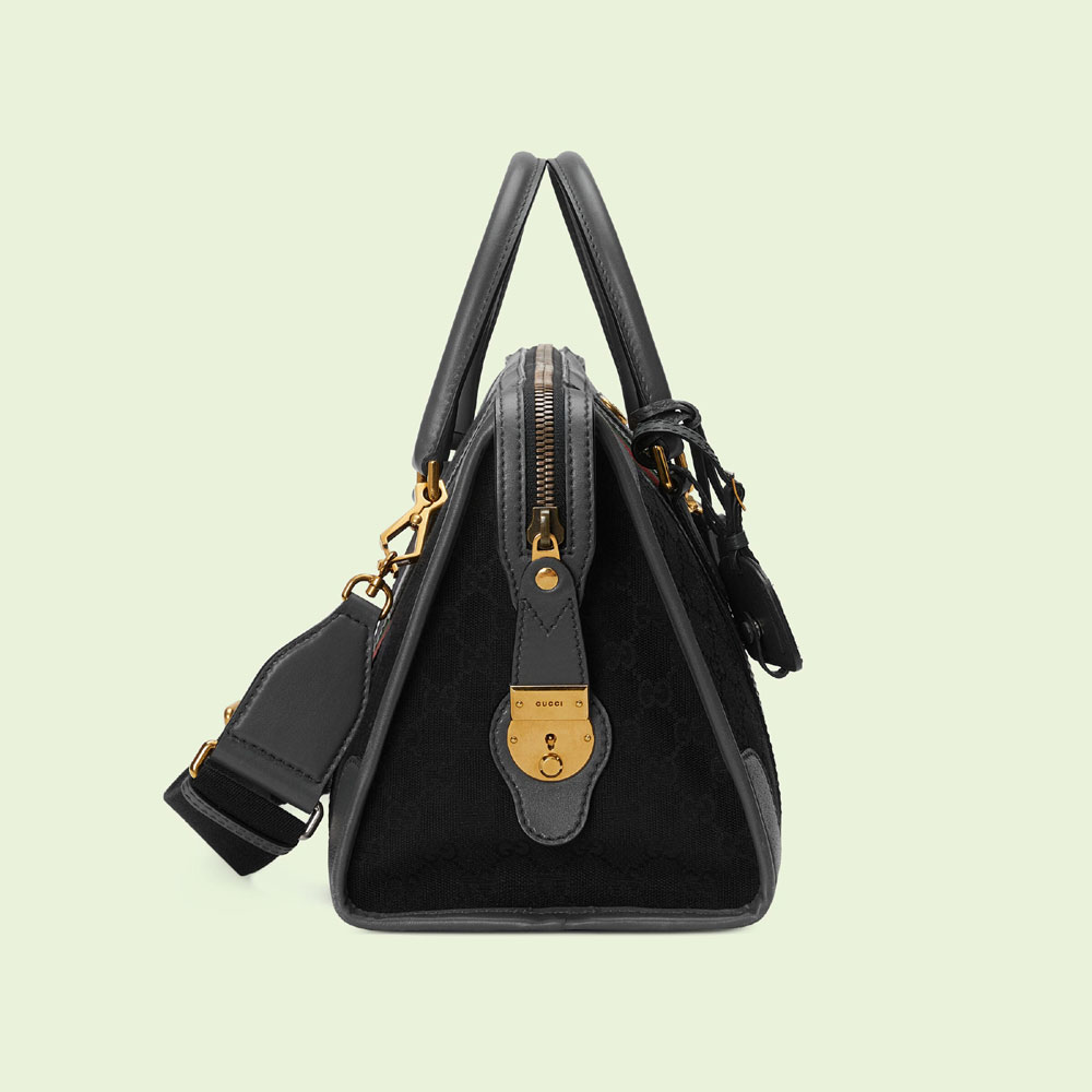 Gucci Medium canvas top handle bag 715666 FAARB 1048: Image 4