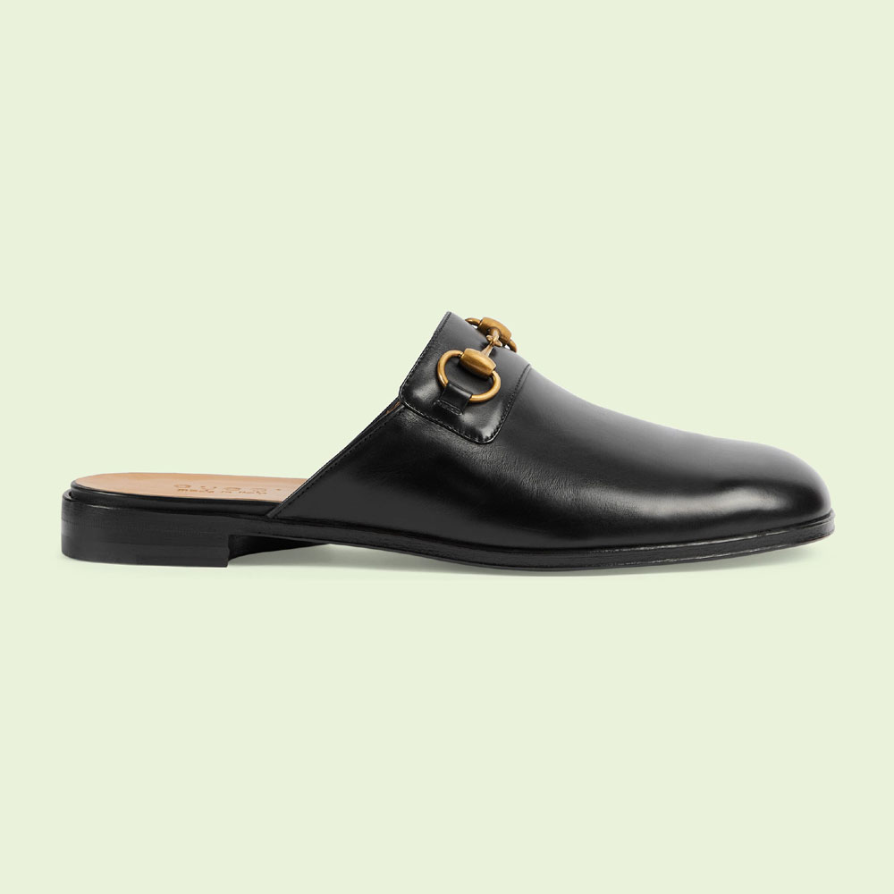 Gucci Horsebit slipper 723654 1W600 1000: Image 1