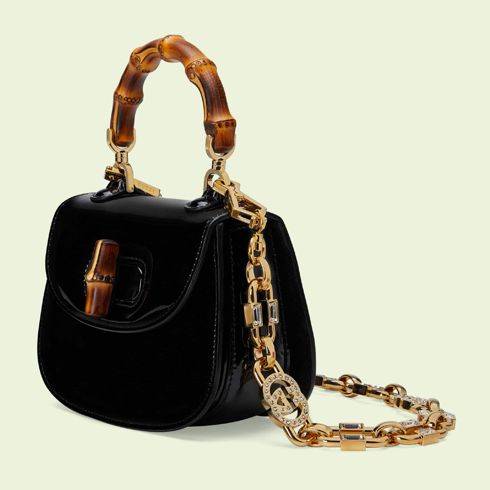 Gucci Bamboo 1947 mini top handle bag 724641 AABCE 1091: Image 2