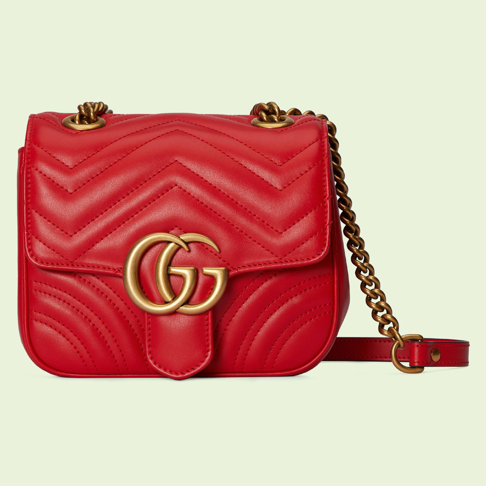 Gucci GG Marmont mini shoulder bag 739682 AABZC 6832: Image 1