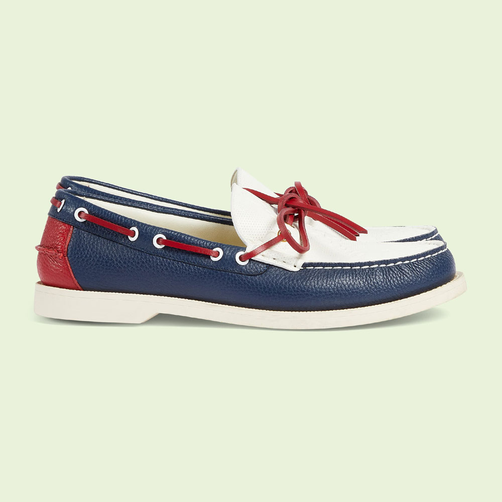 Gucci boat shoe 745968 AAB6P 4141: Image 1