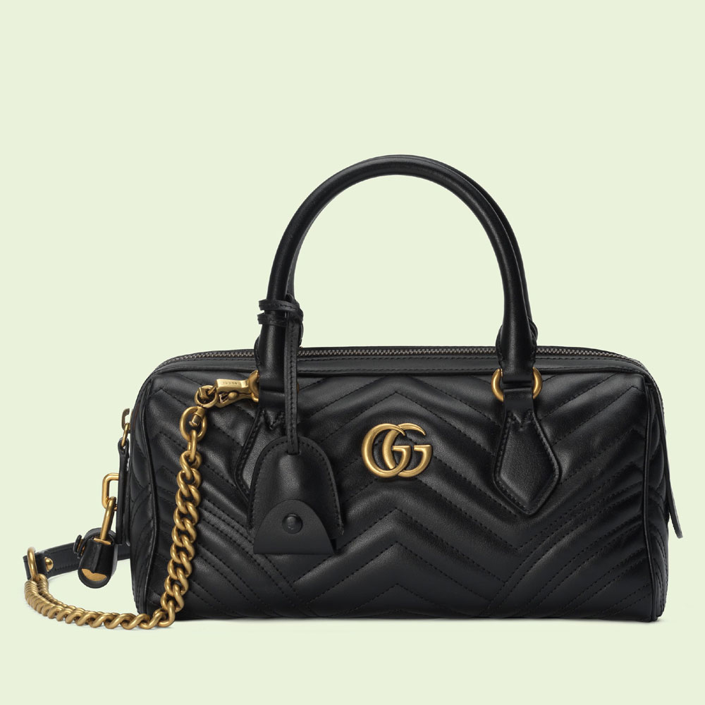 Gucci GG Marmont small top handle bag 746319 AABZB 1000: Image 1