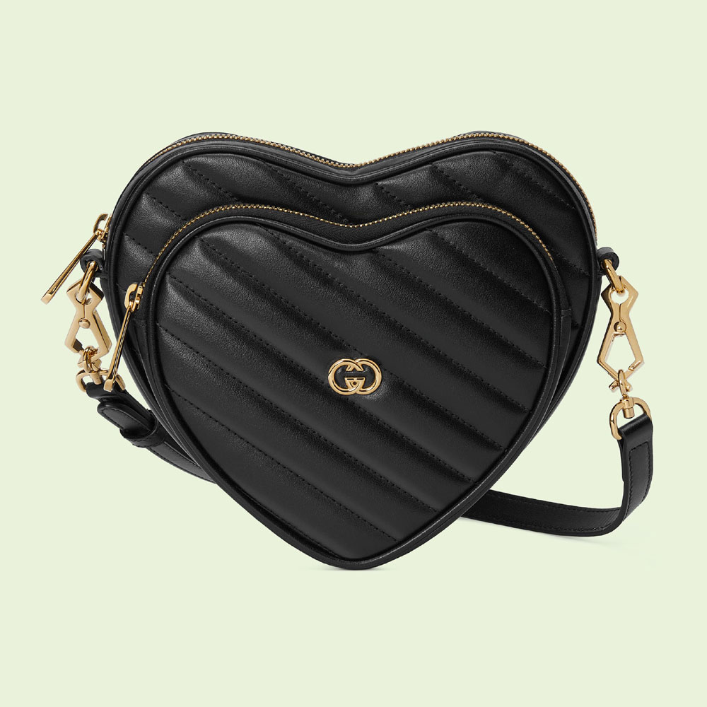 Gucci Interlocking G mini heart shoulder bag 751628 AACCL 1000: Image 1