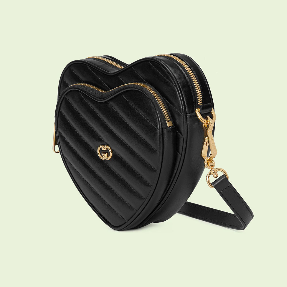 Gucci Interlocking G mini heart shoulder bag 751628 AACCL 1000: Image 2