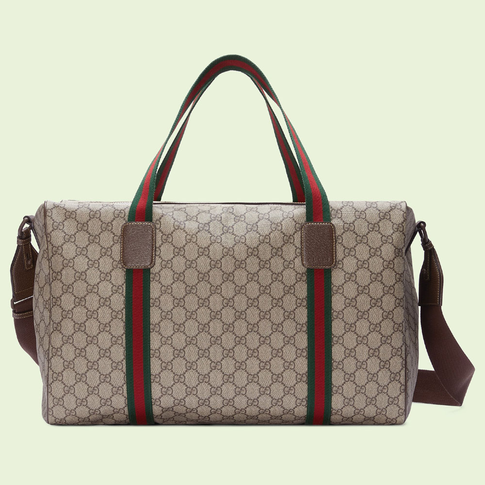 Gucci Large duffle bag with Web 758664 FACK7 9768: Image 1