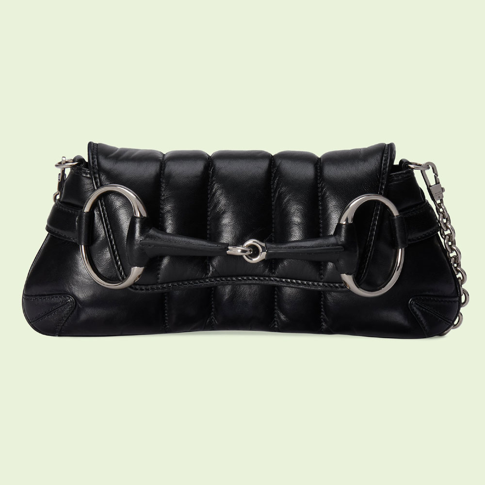 Gucci Horsebit Chain small bag 764339 AACU1 1000: Image 1