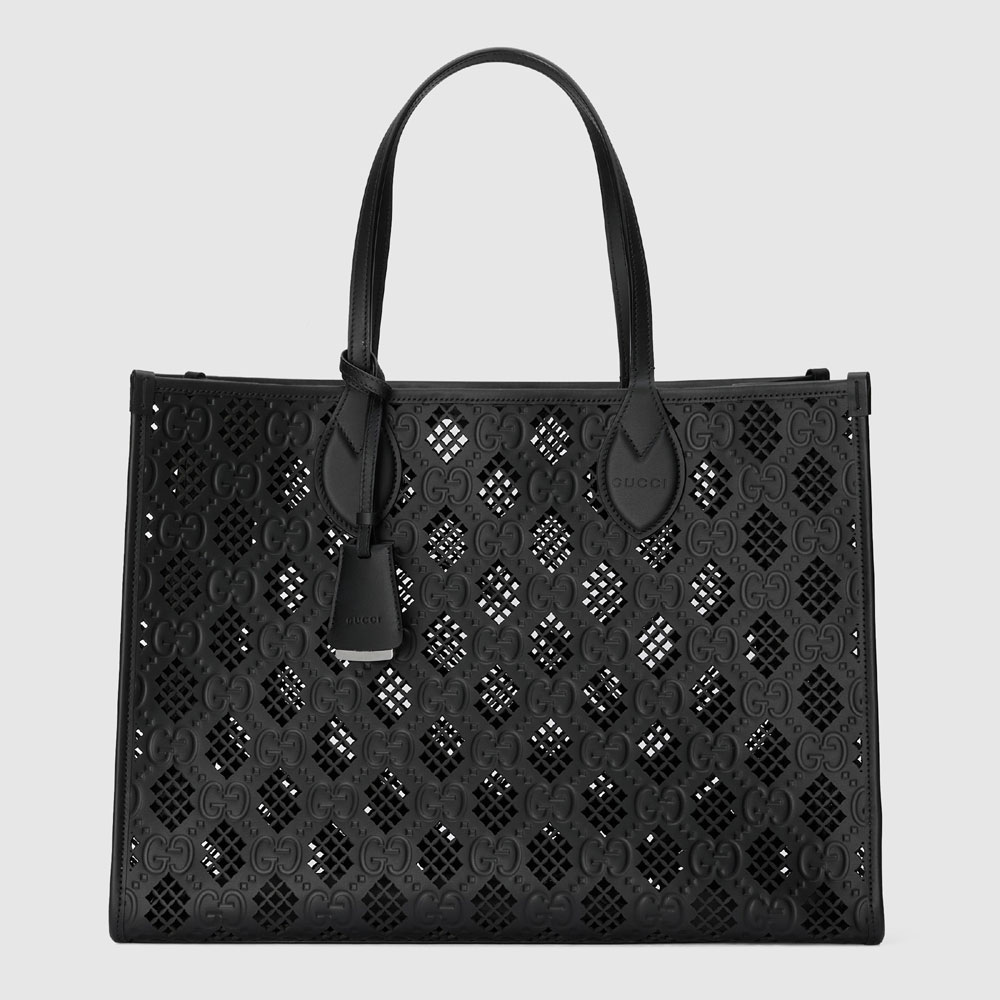 Gucci Medium tote bag with cut-out motif 772229 AAC1B 1000: Image 1