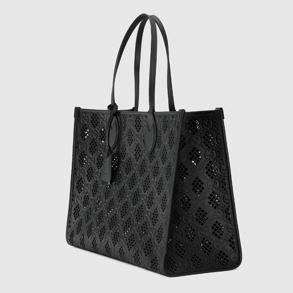 Gucci Medium tote bag with cut-out motif 772229 AAC1B 1000: Image 2