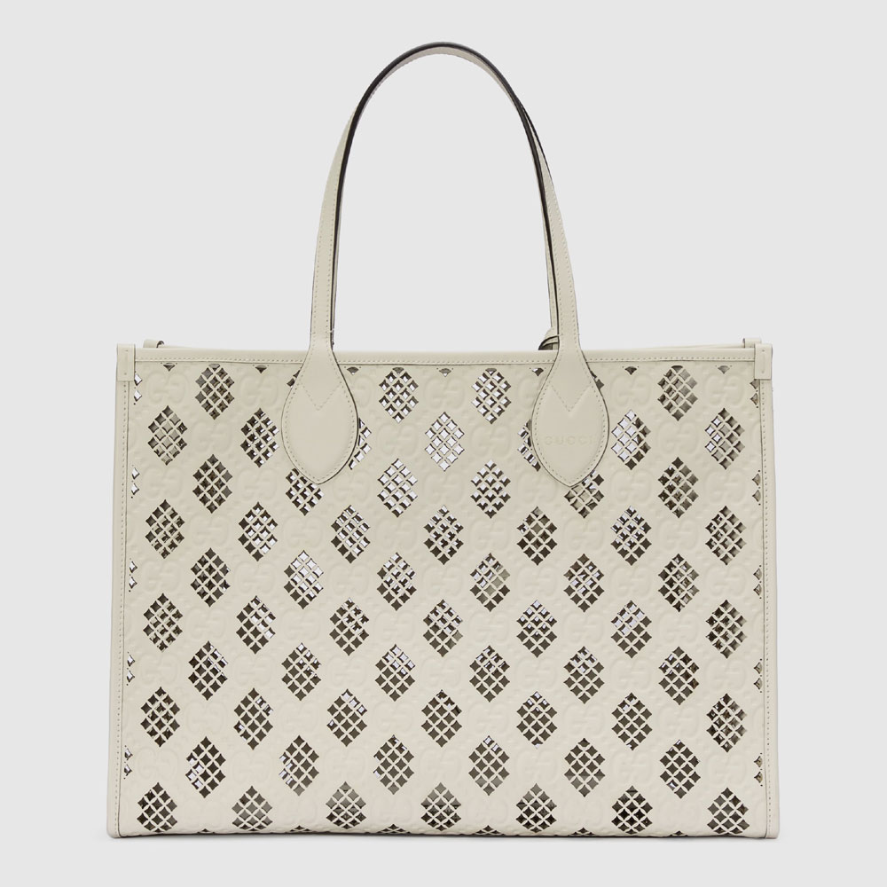 Gucci Medium tote bag with cut-out motif 772229 AAC1B 9022: Image 4