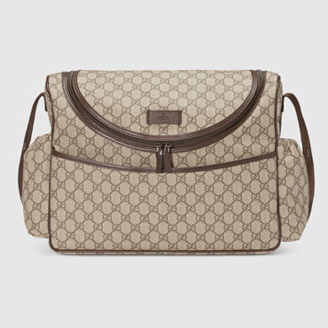 Gucci GG Supreme diaper bag 123326 K8K9R 8585