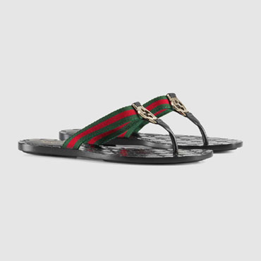 Gucci GG thong Web sandal 270374 H9020 8476