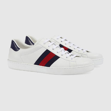 Gucci Ace leather low-top sneaker 386750 A38D0 9072