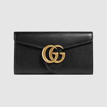 Gucci GG Marmont continental wallet 400586 A7M0T 1000