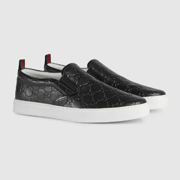 Gucci Signature slip-on sneaker 407364 CWCE0 1174