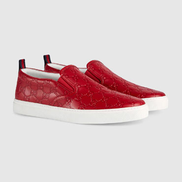 Gucci Signature slip-on sneaker 407364 CWCE0 6467