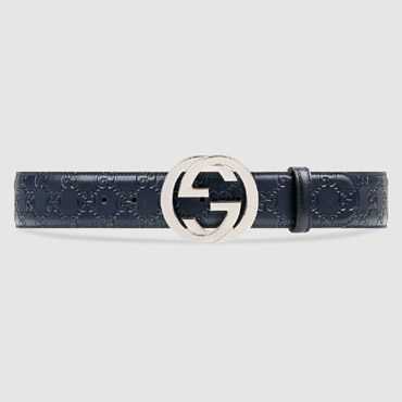 Gucci Signature leather belt 411924 CWC1N 4009