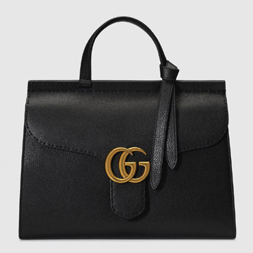 Gucci GG Marmont leather top handle bag 418702 A7M0T 1000