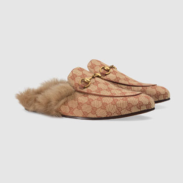 Gucci Princetown GG canvas slipper 428619 9Y9J0 8377