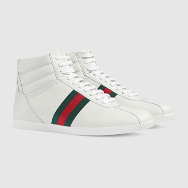 Gucci Leather high-top sneaker 429475 AXWT0 9065