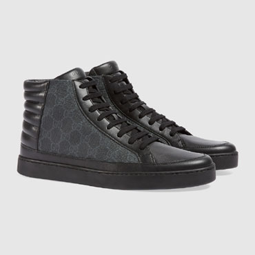 Gucci GG Supreme high-top sneaker 433717 A9LN0 1000