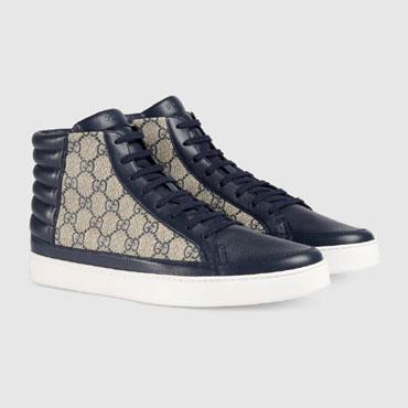 Gucci GG Supreme high-top sneaker 433717 A9LN0 4069