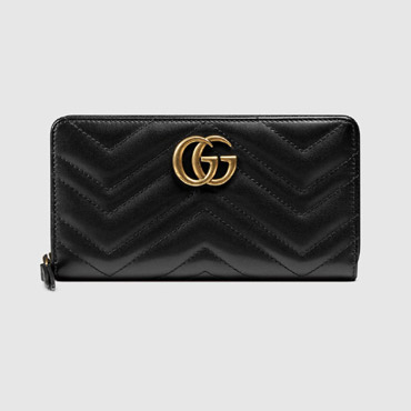 Gucci GG Marmont zip around wallet 443123 DRW1T 1000