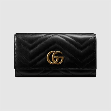 Gucci GG Marmont continental wallet 443436 DRW1T 1000