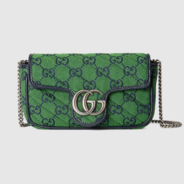 Gucci GG Marmont Multicolor super mini bag 476433 2UZCN 3368