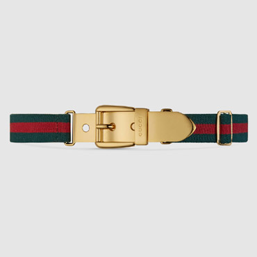 Gucci Web belt with square buckle 476450 HGW1G 8476