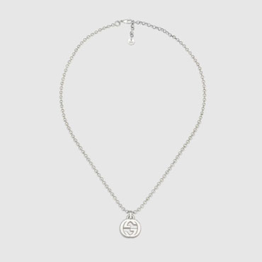 Gucci Interlocking G necklace in silver 479219 J8400 8106