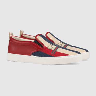 Gucci logo Sylvie slip-on sneaker 523713 9SP50 9097