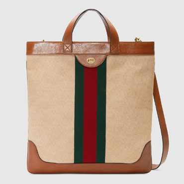 Gucci Large vintage canvas tote 575067 98BFG 9686