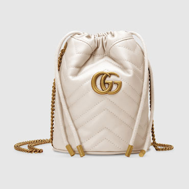 Gucci GG Marmont mini bucket bag 575163 DTDRT 9022