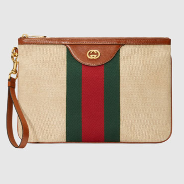 Gucci Vintage canvas pouch 576053 98BFG 9686